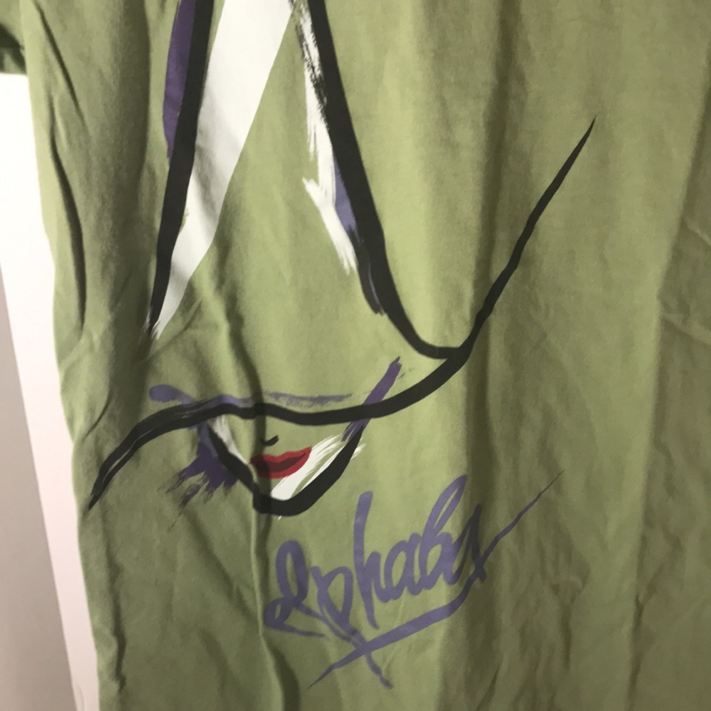 Wicked top size xl short sleeve t shirt Green for good - Picture 4 of 5